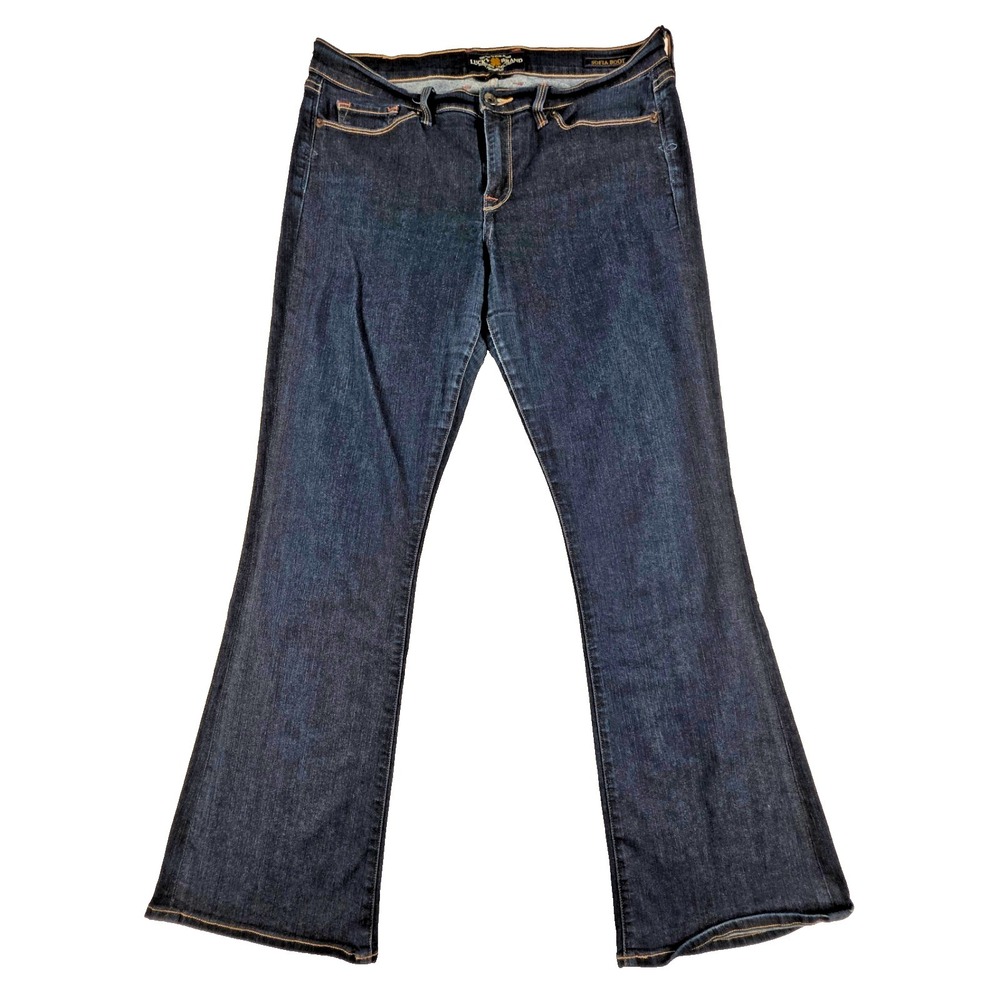 Lucky Brand Easy Rider Womens Bootcut‎ Jeans Blue Size 16/33 Cotton Blend